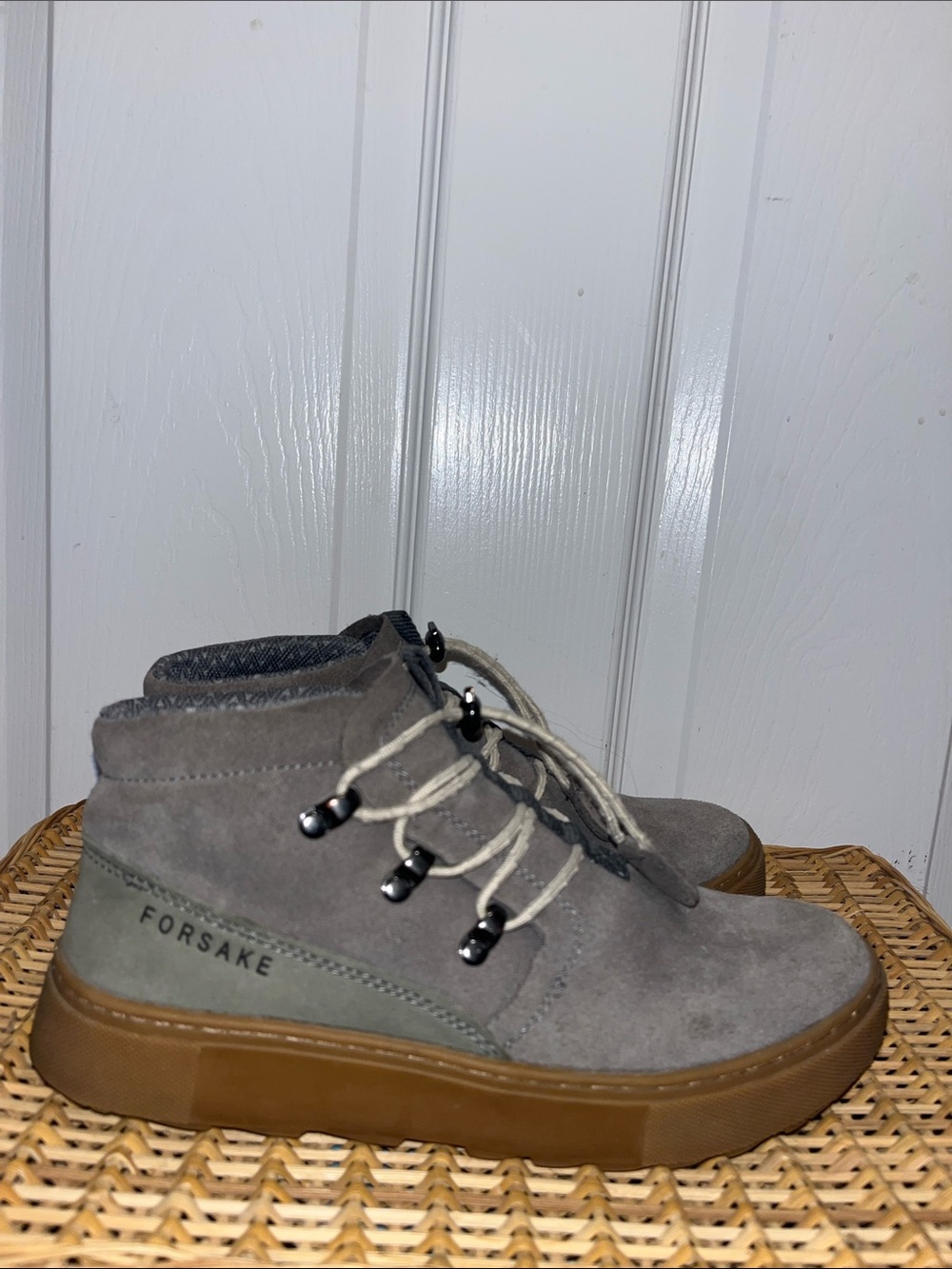 FORSAKE Lucie slip boot in gunmetal
